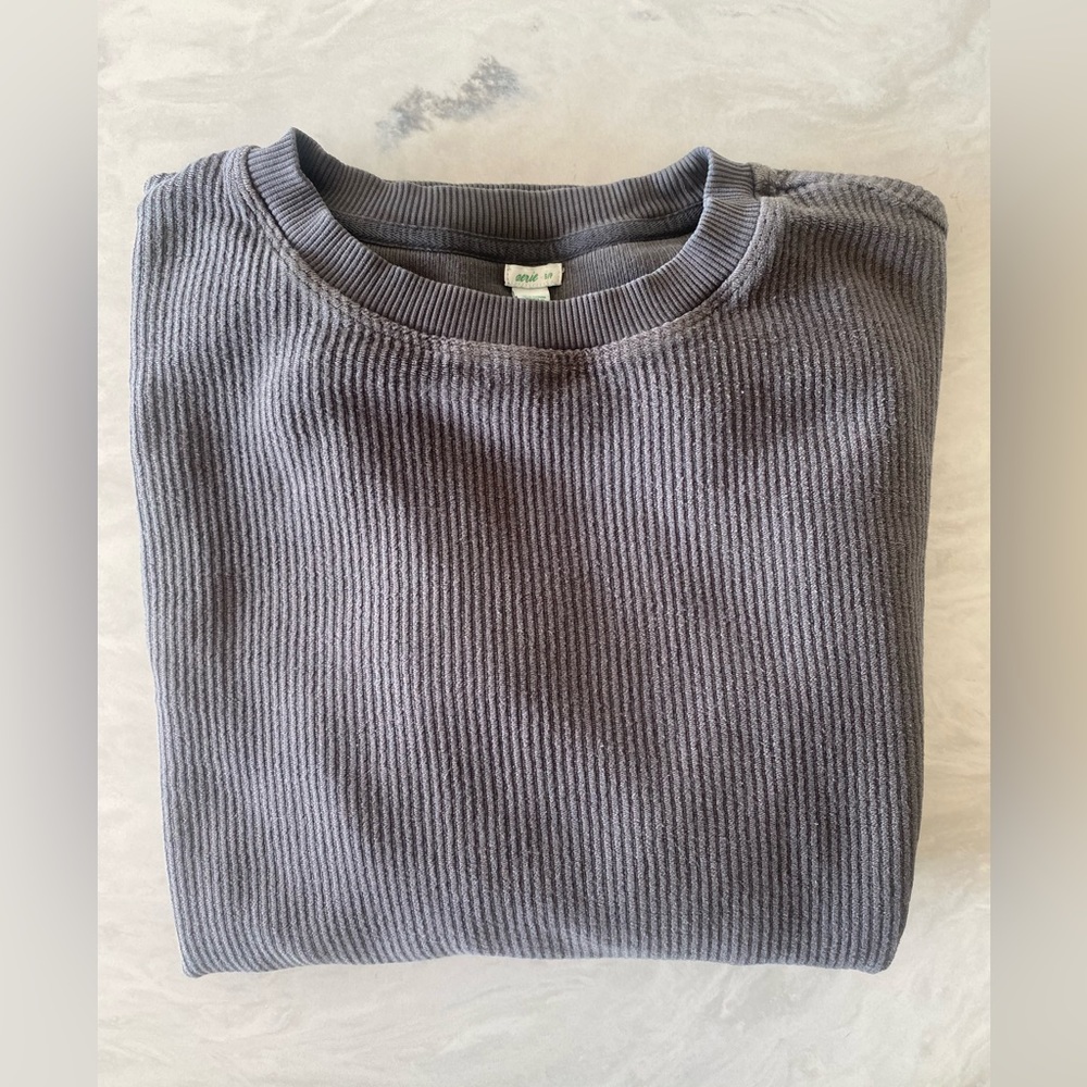 Aerie Corded Crewneck- size small oversized fit